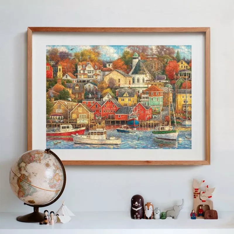 Clementoni High Quality Collection Good Times Harbor Puzzle 1500 szt. Sztuka