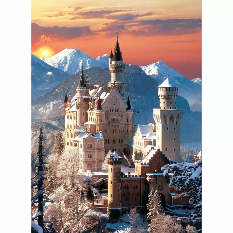 Clementoni High Quality Collection Neuschwanstein Puzzle 1500 szt. Krajobraz