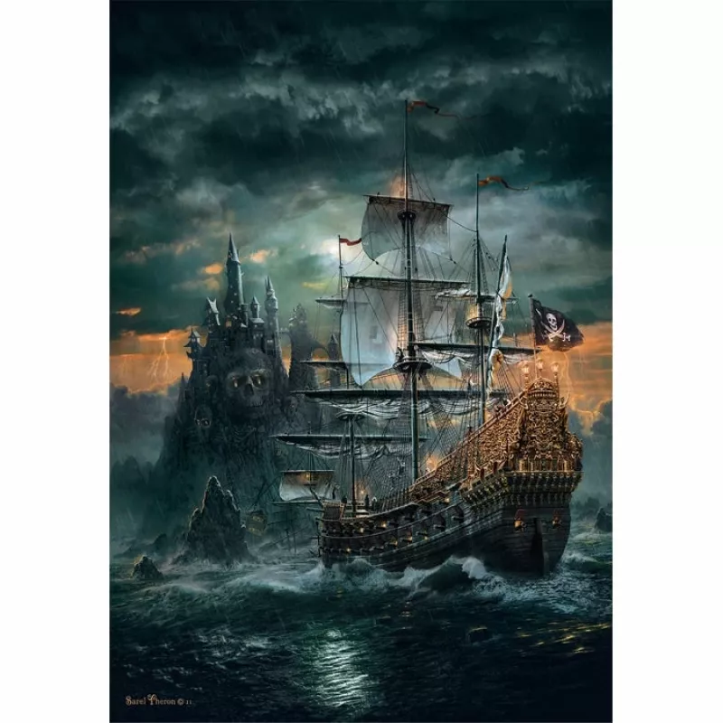 Clementoni High Quality Collection Statek Piracki Puzzle 1500 szt. Sztuka