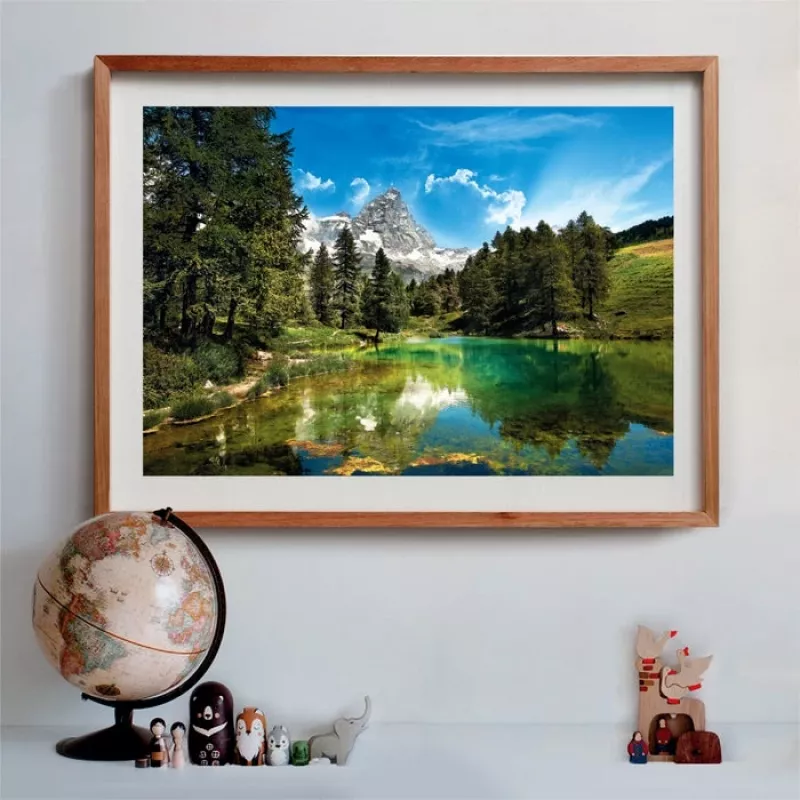 Clementoni High Quality Collection niebieski Lake Puzzle 1500 szt. Krajobraz