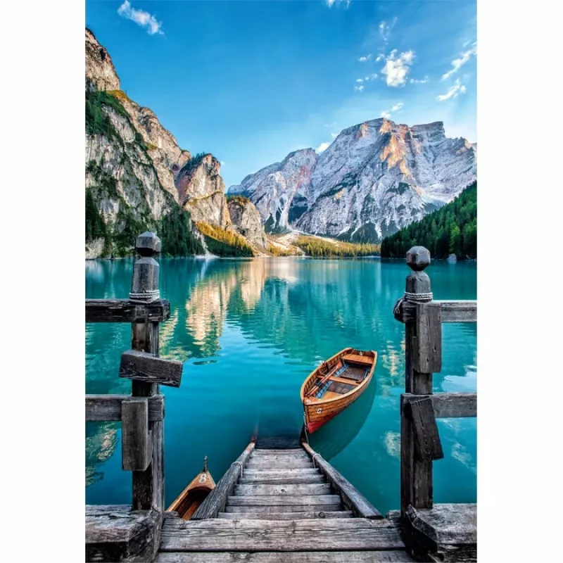 Clementoni High Quality Collection Braies Lake Puzzle 500 szt. Krajobraz
