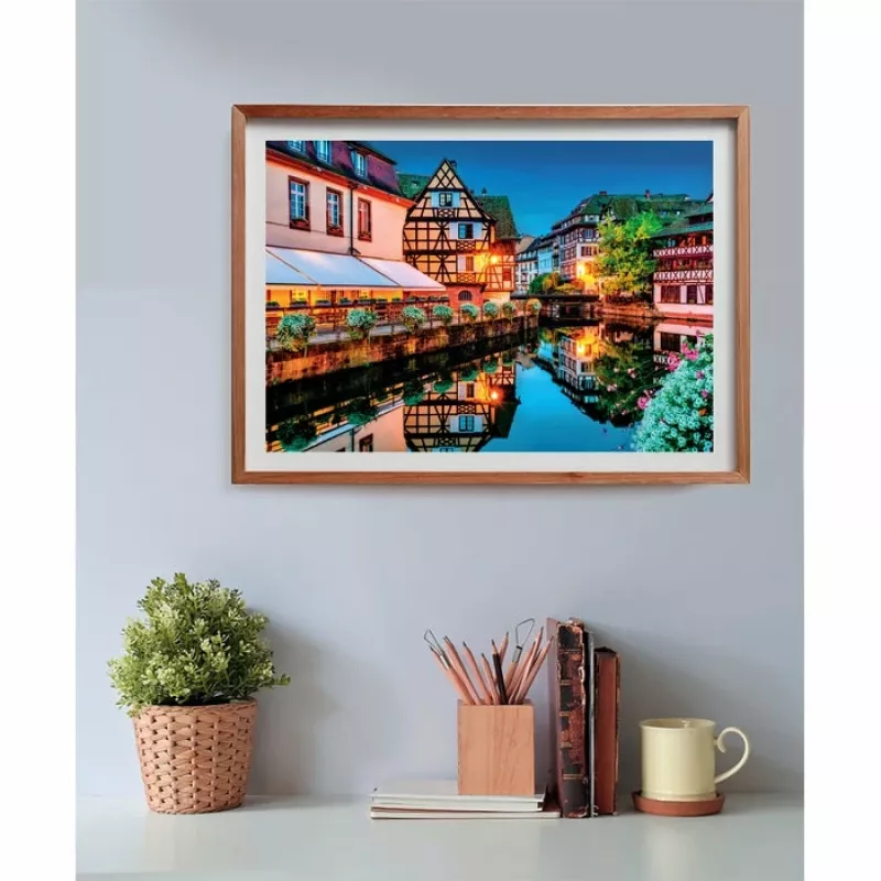 Clementoni High Quality Collection Stare Miasto w Strasburgu Puzzle 500 szt. Krajobraz