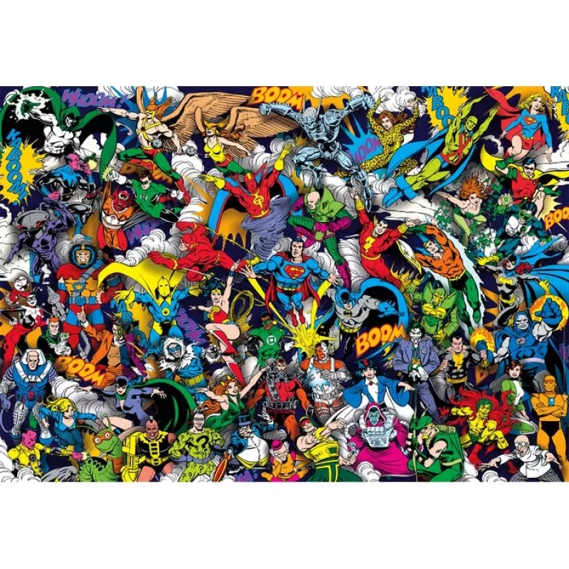 Clementoni DC Comics Impossible Puzzle 1000 szt.