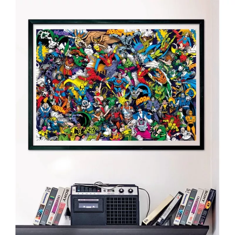 Clementoni DC Comics Impossible Puzzle 1000 szt.