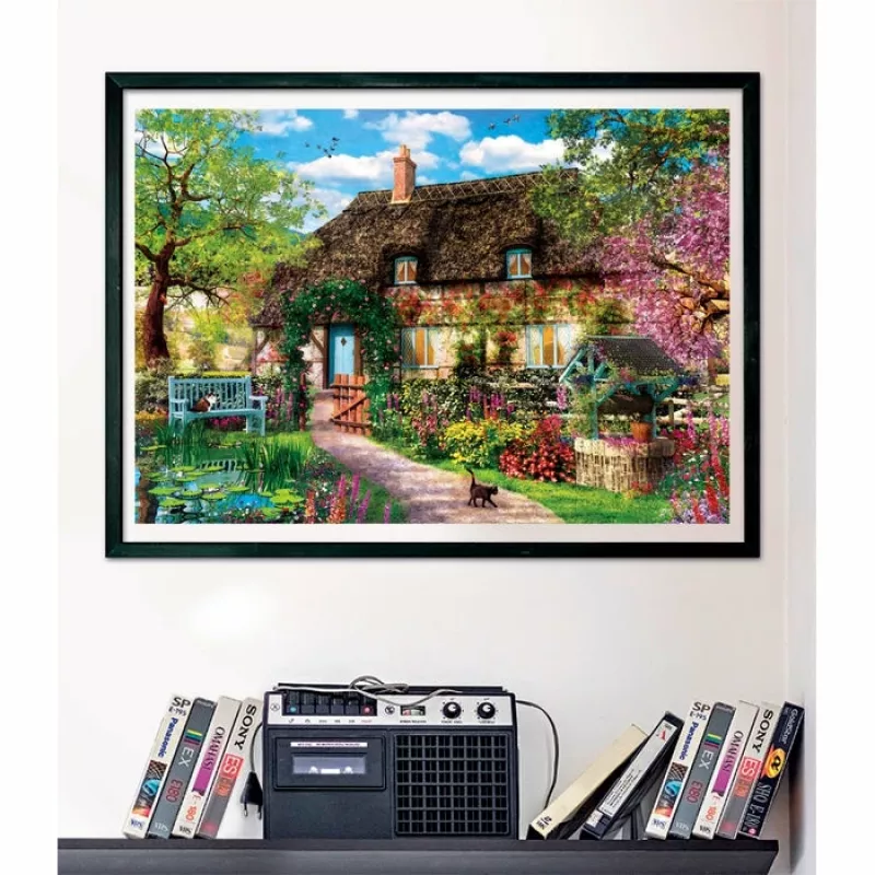 Clementoni High Quality Collection The Old Cottage Puzzle 1000 szt. Sztuka