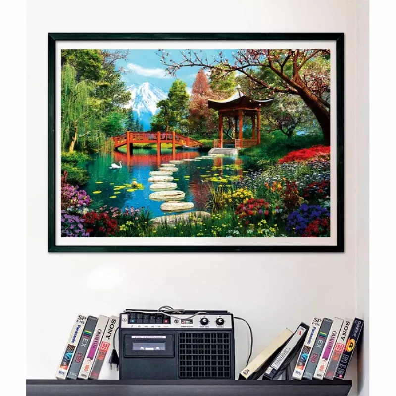 Clementoni High Quality Collection Fuji Garden puzzle 1000 szt. Krajobraz