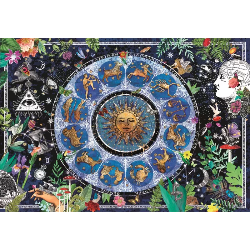 Clementoni 1000 szt. CB HQC Wykres astrologiczny