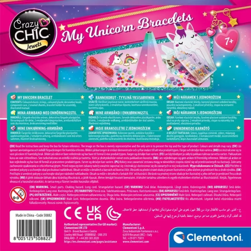 Clementoni Crazy Chic 50882 zabawka artystyczna/rękodzielnicza