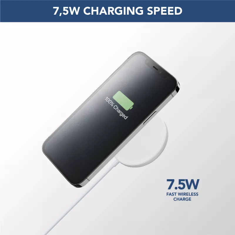 Cellularline Mag – Bezprzewodowa ładowarka Baza do ładowania bezprzewodowego dla systemu MagSafe