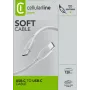 Kabel Cellularline Soft 120 cm - USB-C do USB-C, kabel USB-C do USB-C z wykończeniem soft touch