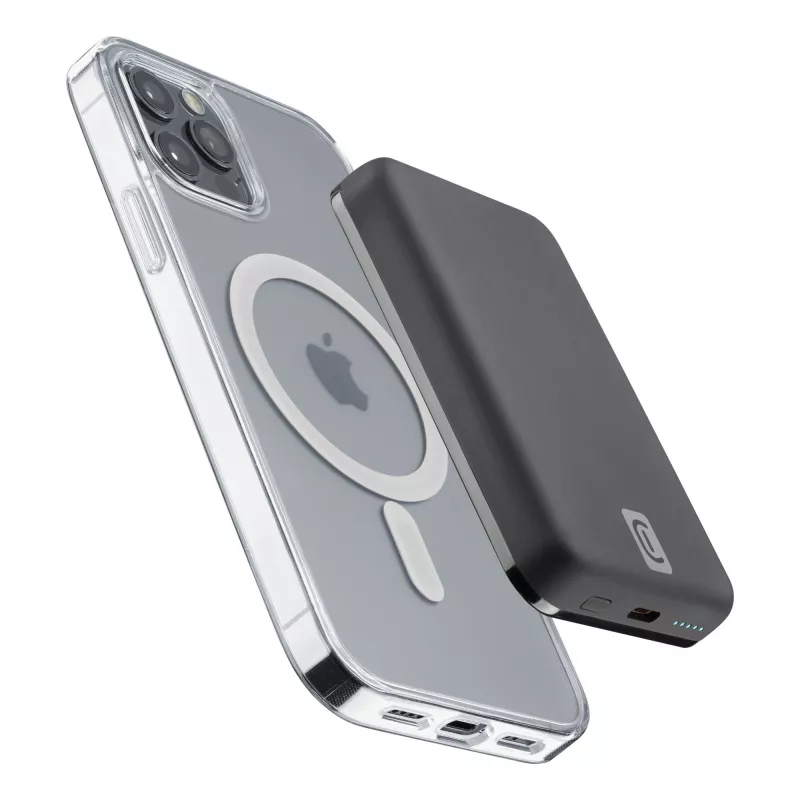 Cellularline Bezprzewodowy powerbank MAG 5000 Przenośna ładowarka kompatybilna z systemem MagSafe