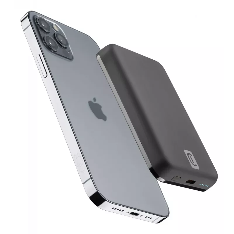 Cellularline Bezprzewodowy powerbank MAG 5000 Przenośna ładowarka kompatybilna z systemem MagSafe