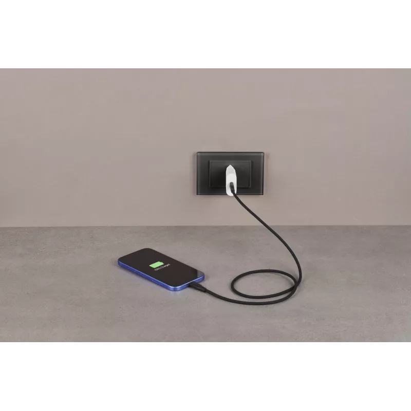 Ładowarka sieciowa GAN USB-C 30W PD Cellularline z technologią GaN