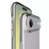 Cellularline Clear Protect - twarde etui iPhone Air z gumowymi krawędziami