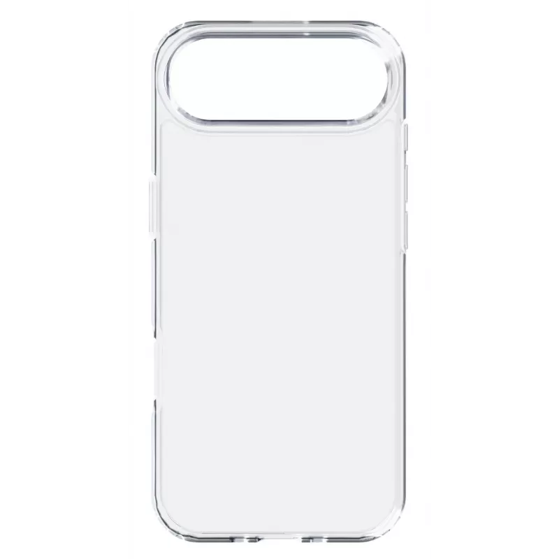 Cellularline Clear Protect - twarde etui iPhone Air z gumowymi krawędziami