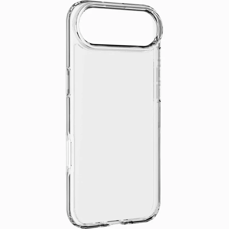Cellularline Clear Protect - twarde etui iPhone Air z gumowymi krawędziami