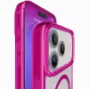 Cellularline Iconic Mag - iPhone 17 Pro przezroczyste etui z kolorowymi krawędziami kompatybilne z ekosystemem Magsafe