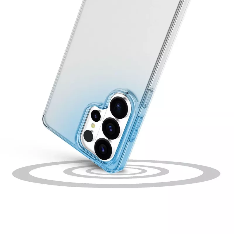 Cellularline Clear Protect - Etui twarde Galaxy S26 Ultra z gumowymi krawędziami