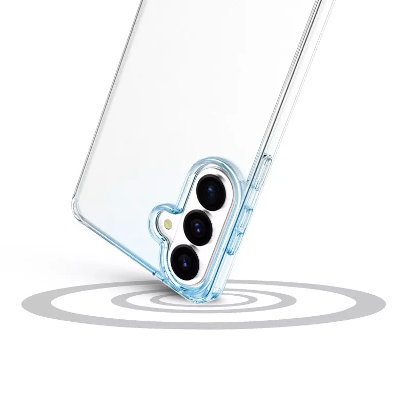 Cellularline Clear Protect - Galaxy S26+ Twarde etui z gumowymi krawędziami