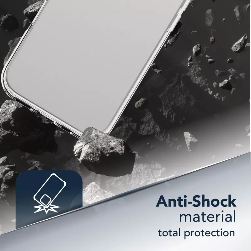 Cellularline Clear Protect - Galaxy S26+ Twarde etui z gumowymi krawędziami