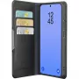 Cellularline Book Agenda – etui książkowe Galaxy S26 Ultra z wykończeniem z ekoskóry, magnetycznym zamknięciem, ochroną RFID i funkcją podstawki.