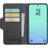 Cellularline Book Agenda - Etui książkowe Galaxy S26 z wykończeniem ze skóry ekologicznej, zamknięciem magnetycznym, ochroną RFID i funkcją podstawki.
