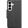 Cellularline Book Agenda - Etui książkowe Galaxy S26 z wykończeniem ze skóry ekologicznej, zamknięciem magnetycznym, ochroną RFID i funkcją podstawki.