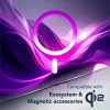 Cellularline FROSTY MAG - Galaxy S26 Ultra Półprzezroczyste etui z matowym wykończeniem i kolorowymi krawędziami, kompatybilne z ekosystemem Qi2 i akcesoriami magnetycznymi dla Samsunga.