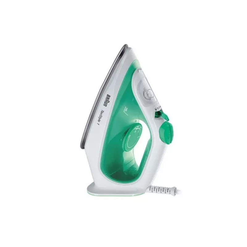 Braun TexStyle 1 SI 1040 GR Żelazko parowe Ceramiczna stopa 2000 W Zielony, Biały