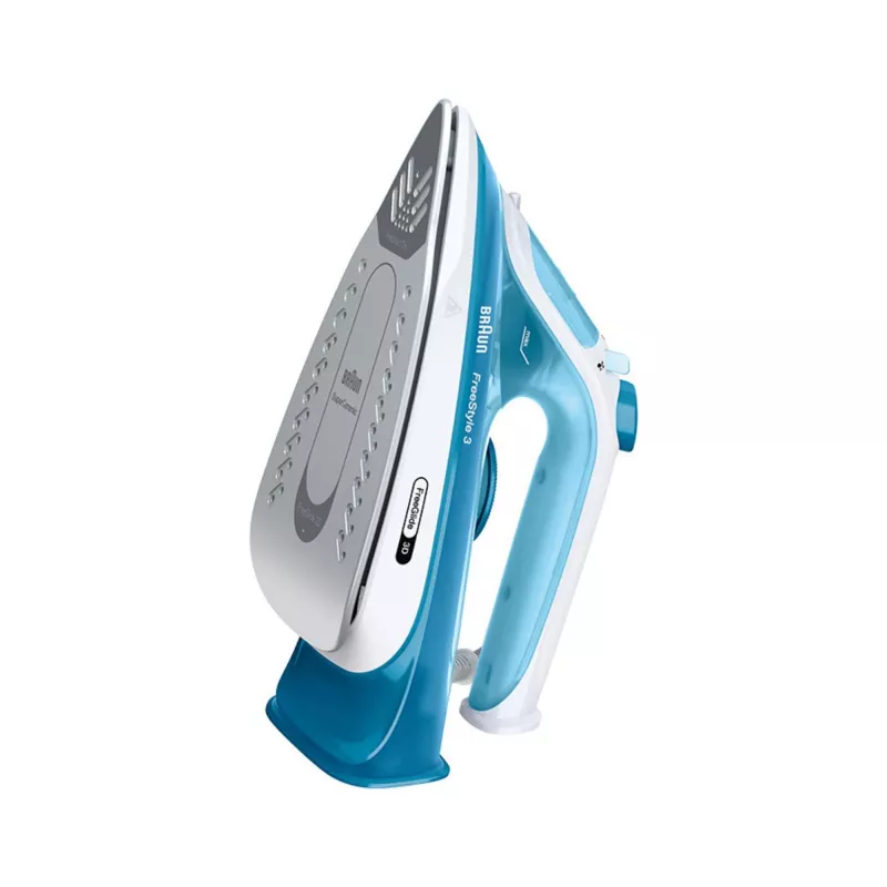 Braun FI 3144 BL Żelazko parowe Dry & Steam Ceramiczna stopa 2400 W Niebieski