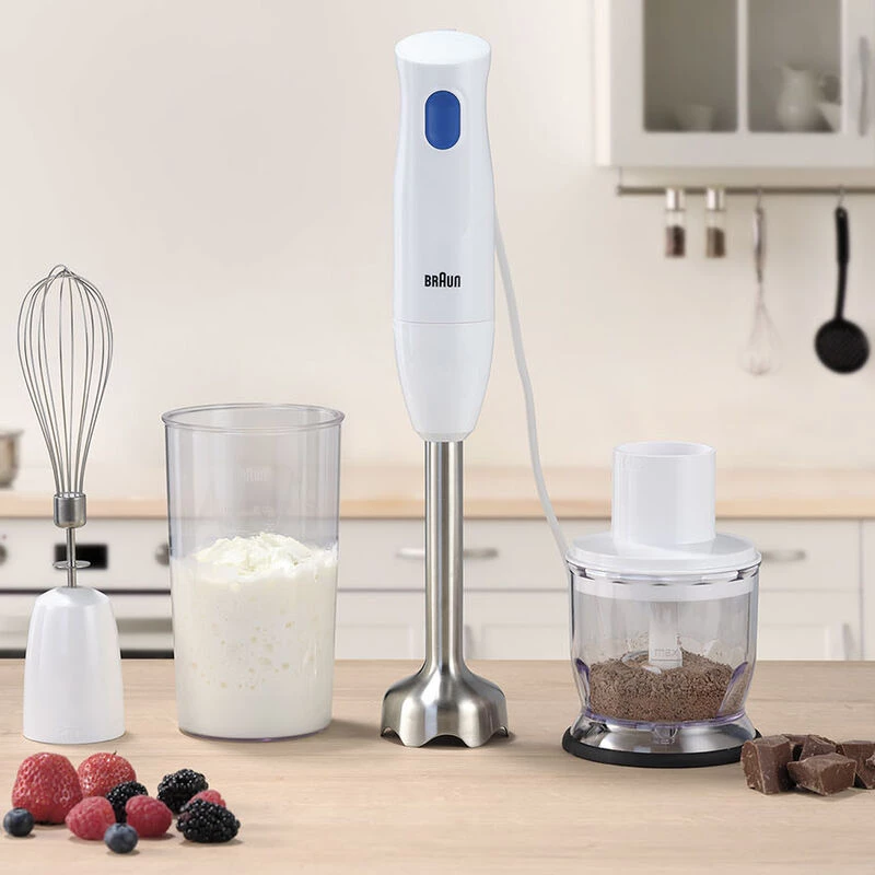 Braun MultiQuick 1 MQ10.202M WH 0.6 L blender ręczny 450 W stal nierdzewna, biały
