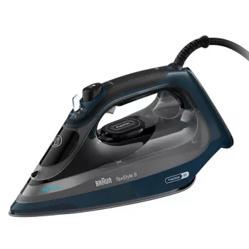 Braun TexStyle 9 0127409002 żelazko parowe Stopa EloxalPlus 3200 W Ciemnoniebieski