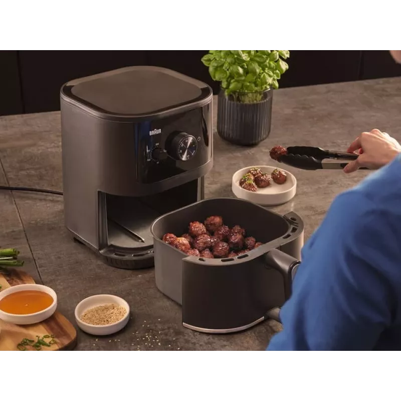 Braun Multi Fry 3 Pojedyncza 4,3 l Wolnostojąca 1500 W Frytkownica beztłuszczowa Czarna