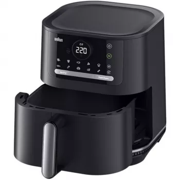 Braun HF5050 Pojedyncza 5,7 l Wolnostojąca 2000 W Frytkownica powietrzna Czarny, Szary