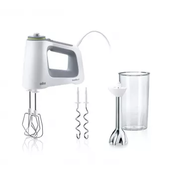 Braun HM 5107 WH Mikser ręczny 750 W Szary, Biały