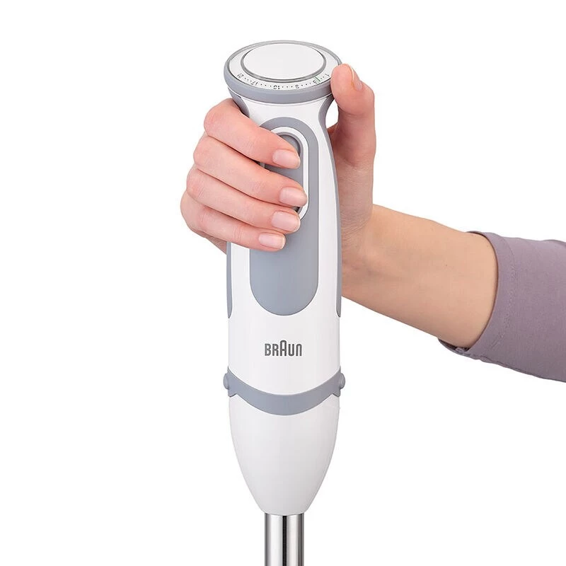 Braun MQ 5235 WH 0.5 L Blender do gotowania 1000 W Szary, Biały