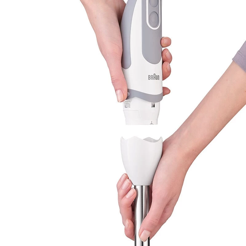 Braun MQ 5235 WH 0.5 L Blender do gotowania 1000 W Szary, Biały