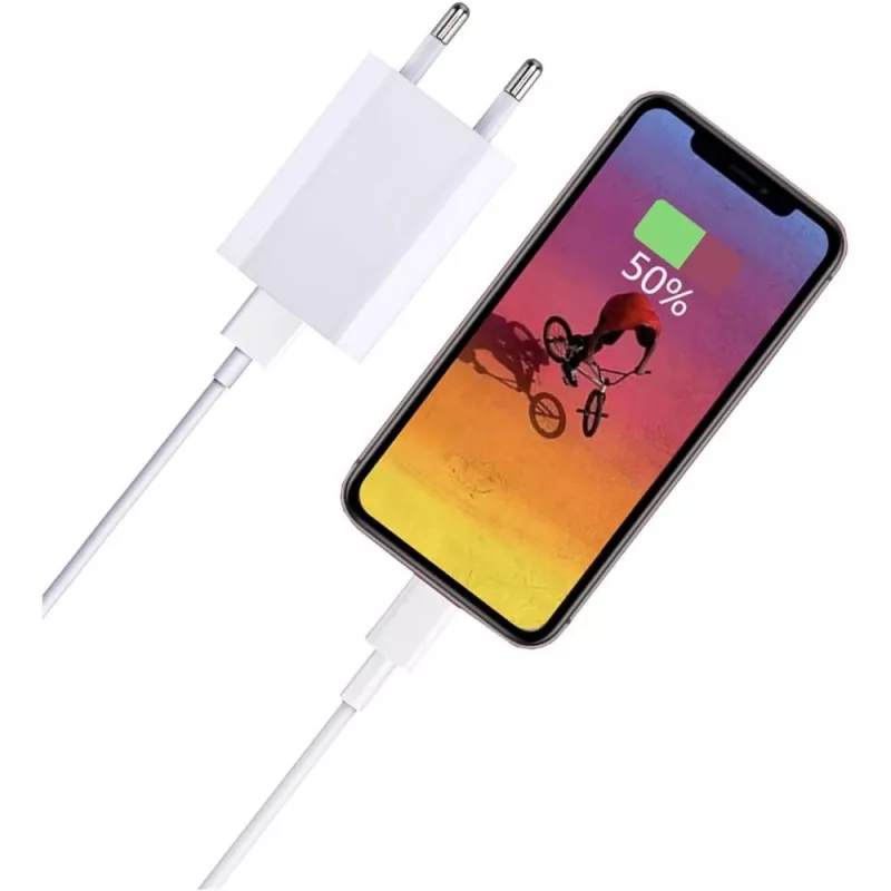 Techly IPW-USB-ECWW ładowarka do urządzeń mobilnych Uniwersalna Biały AC Do użytku wewnętrznego