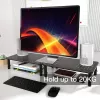 Podstawka pod monitor/laptop Techly, czarna, wolnostojąca, 20 kg, regulacja wysokości, czarna