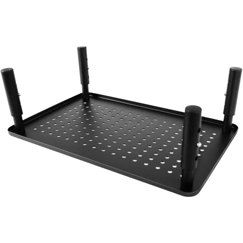 Podstawka pod monitor/laptop Techly, czarna, wolnostojąca, 20 kg, regulacja wysokości, czarna