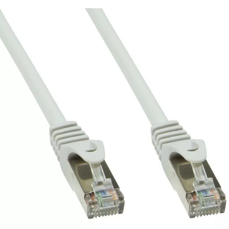 Techly miedź kabel krosowy Cat.6 szary SFTP LSZH 15m, 15 m, Cat6, S/FTP (S-STP), RJ-45, RJ-45, szary