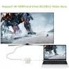 Adapter Techly Mini DisplayPort na HDMI/VGA, 0,15 m, Mini DisplayPort, HDMI + VGA (D-Sub), Męski, Żeński, 1920 x 1200 pikseli