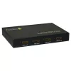 Techly HDMI 4x1 Multi-viewer z bezszwowym przełącznikiem, HDMI, Metal, Czarny, 60 Hz, 1080p, 2.25 Gbit/s