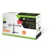 Techly ICA-LCD 2524 uchwyt / stojak do monitora 81,3 cm (32 cale) Biurkowy Czarny