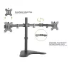 Techly ICA-LCD 2524 uchwyt / stojak do monitora 81,3 cm (32 cale) Biurkowy Czarny