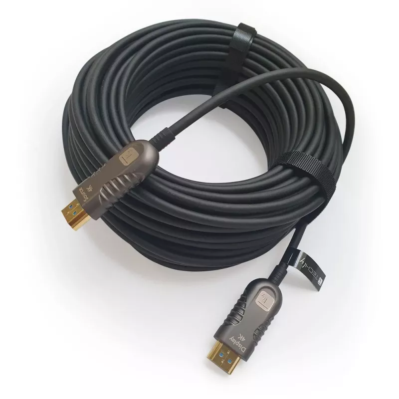Kabel HDMI Techly ICOC HDMI-HY2-070 70 m HDMI Typ A (Standard) Czarny