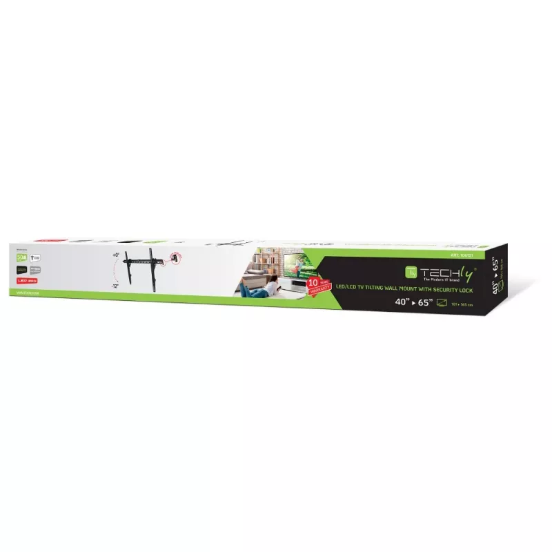 Techly ICA-PLB-133LTY 165,1 cm (65 cali) czarny