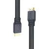 Techly HDMI 2.0 płaski kabel High Speed z Ethernet A/A M/M 1m