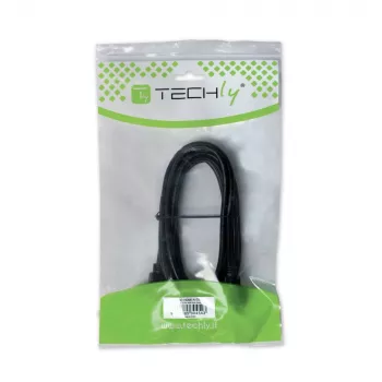 Techly HDMI High Speed z Ethernetem przedłużacz 4K 30Hz M/Ż 3,0 m