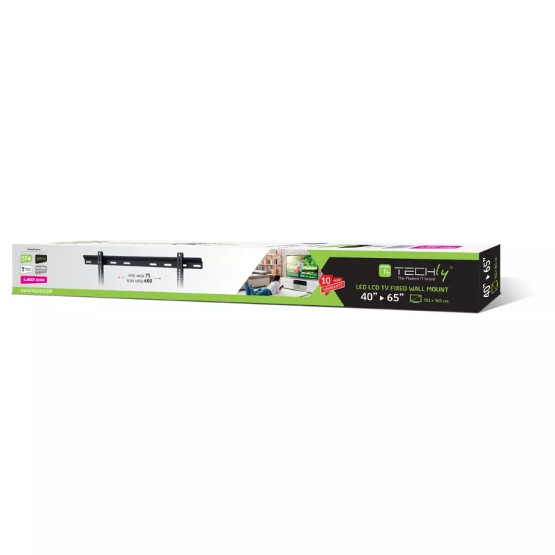 Techly ICA-PLB-114L 165.1 cm (65 cali) czarny
